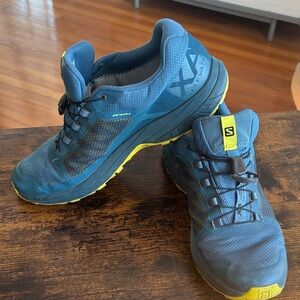 Salomon XA Elevate Men's Teal and Yellow Trail Shoes